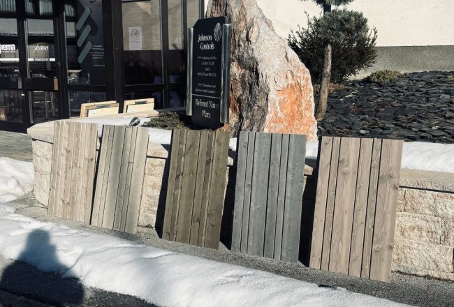 Rema Holzwerk für die Fassade 