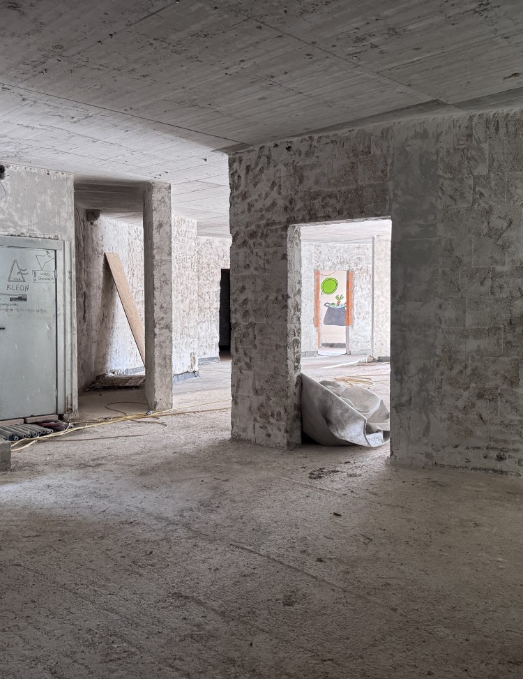 Baustelle nach dem Brandunglück