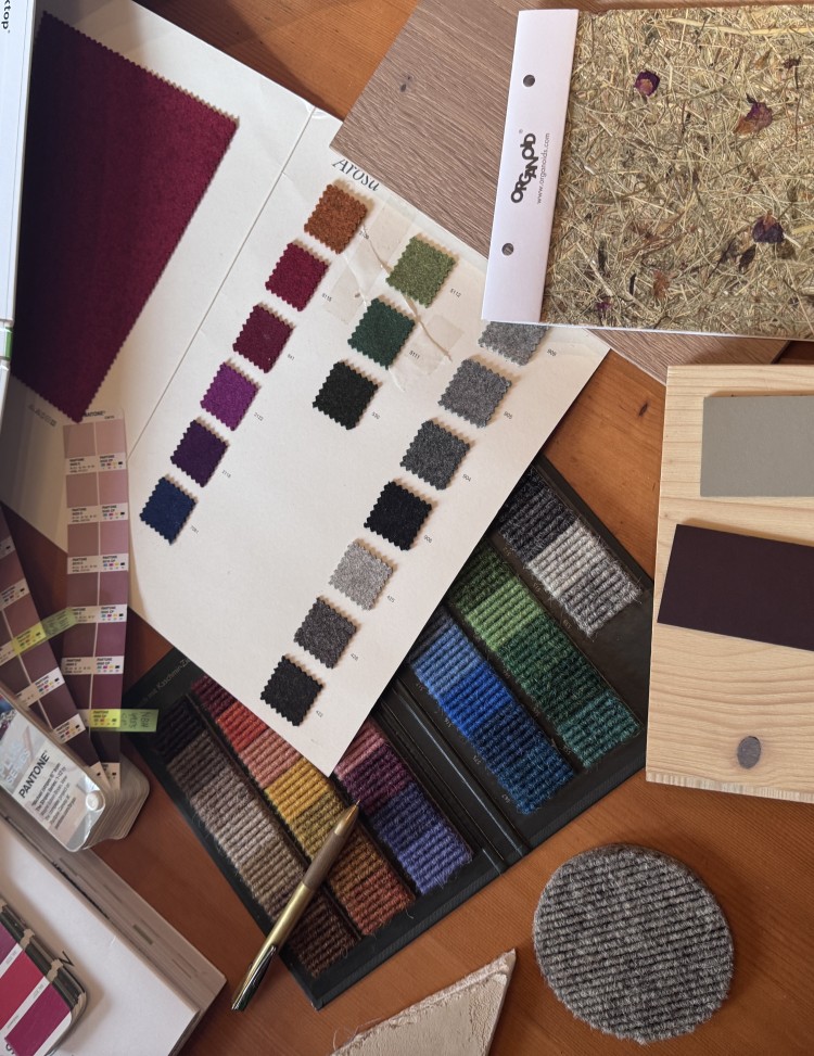 Farben für den Neubergerhof 2.0 aussuchen