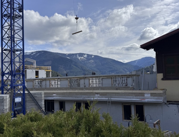 1. OG fertig betoniert