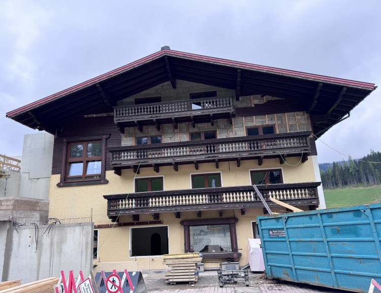 Das Stammhaus ohne Balkon