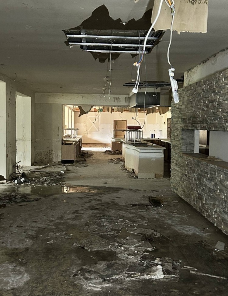 Buffetbereich Baustelle