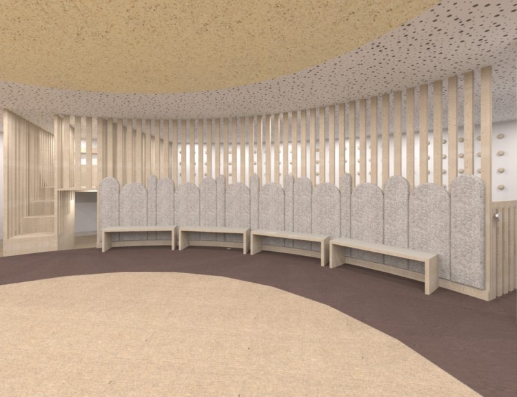 Tische und Bänke in der WASTL Natur Manege © inprettygoodshape.com