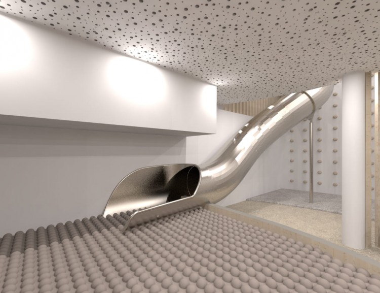 Rutsche ins Bällebad © inprettygoodshape.com