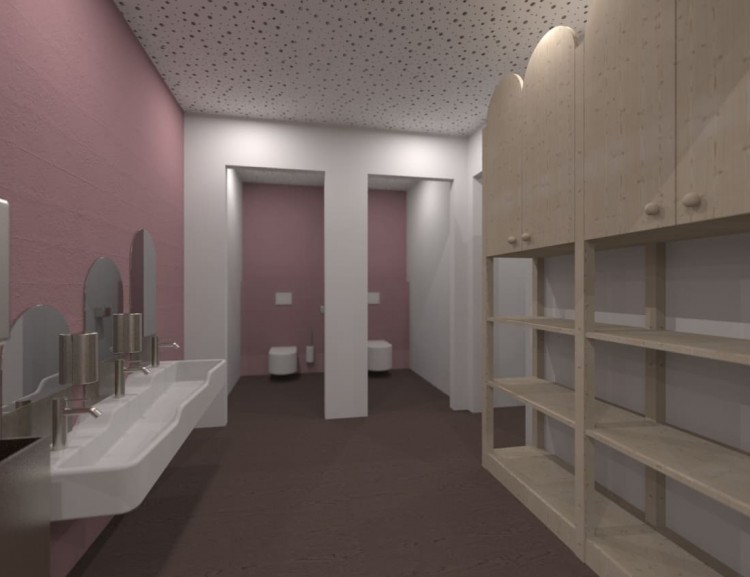 Sanitäranlagen für die Kinder © inprettygoodshape.com