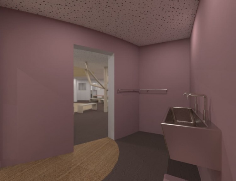 Blick hinaus von der Kinderküche © inprettygoodshape.com