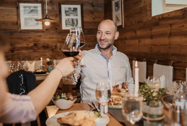 Dining out with wine pairing