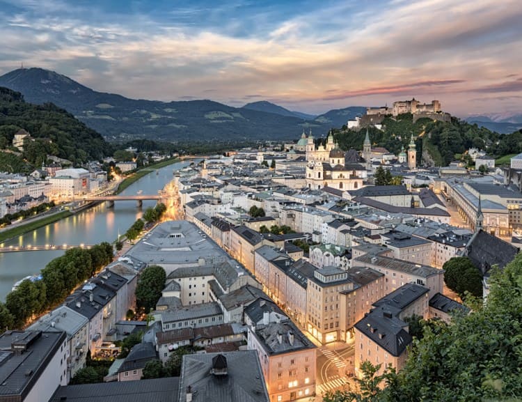 The Salzburger Altstadt © Tourismusverband Salzburger Altstadt
