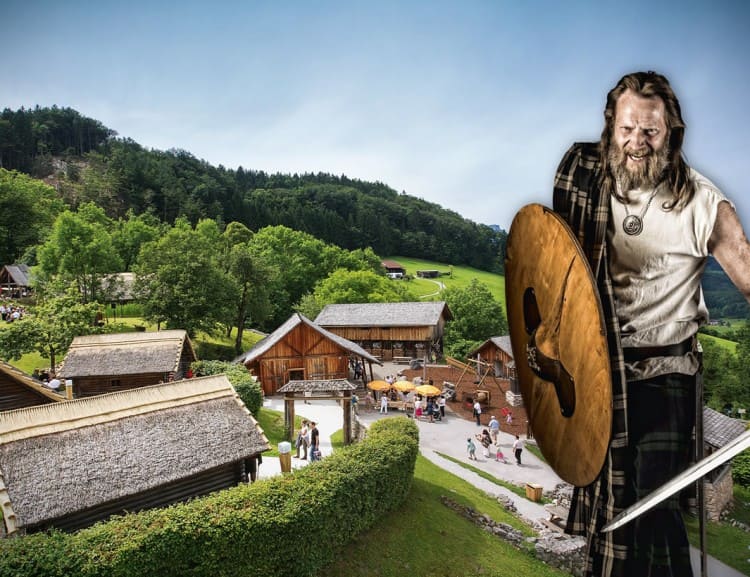  Salt mines in Hallein with Celtic village © Salzwelten