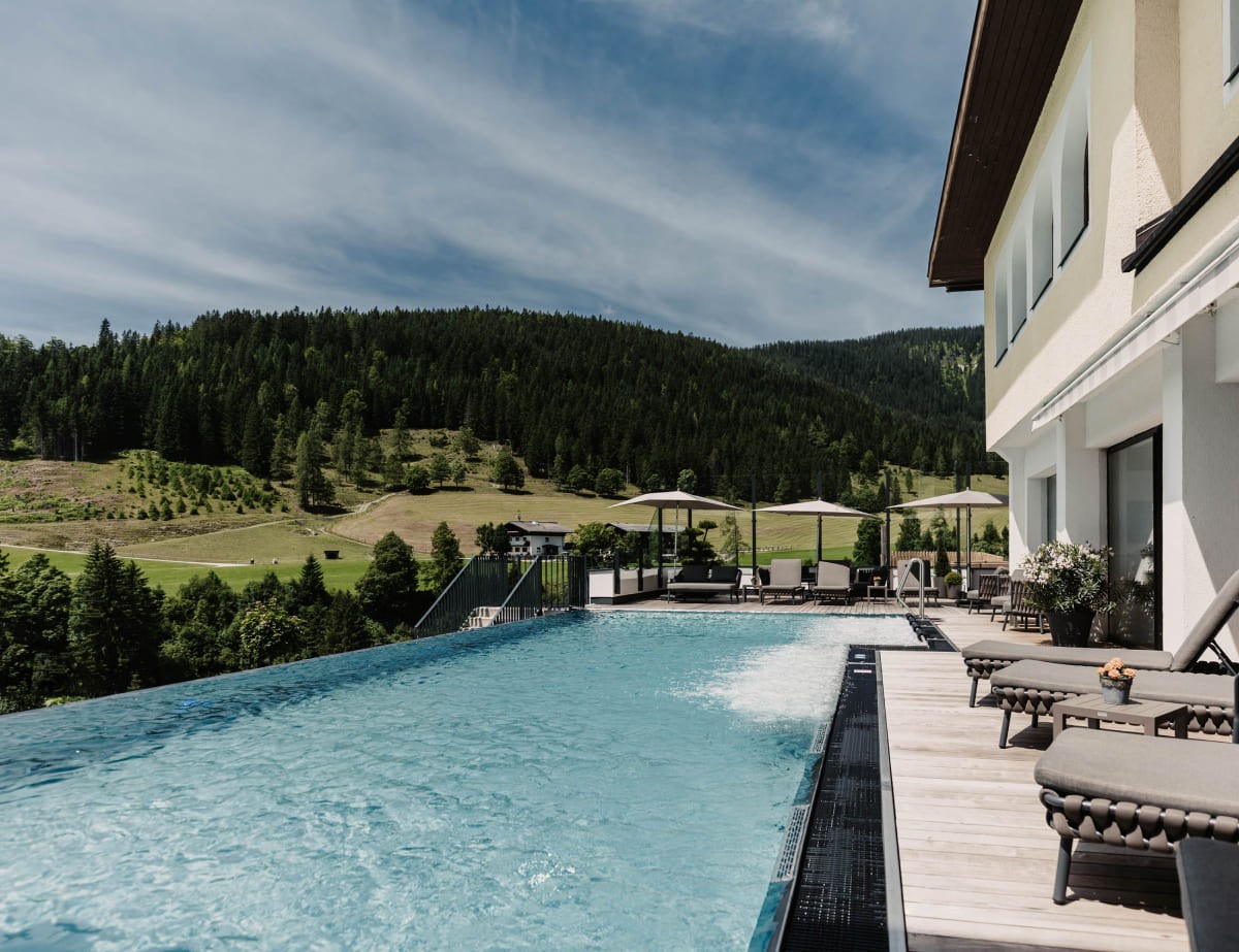 Unser Outdoor-Infinty-Pool