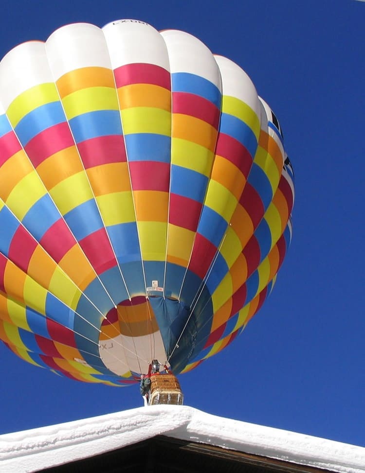 Hot air balloon ride over Filzmoos © Tourismusinformation Filzmoos