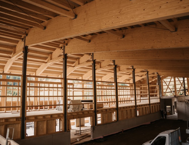 Das Heulager im Stall