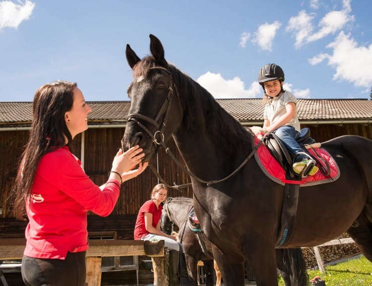 Geli ist bei den Führrunden immer dabei.