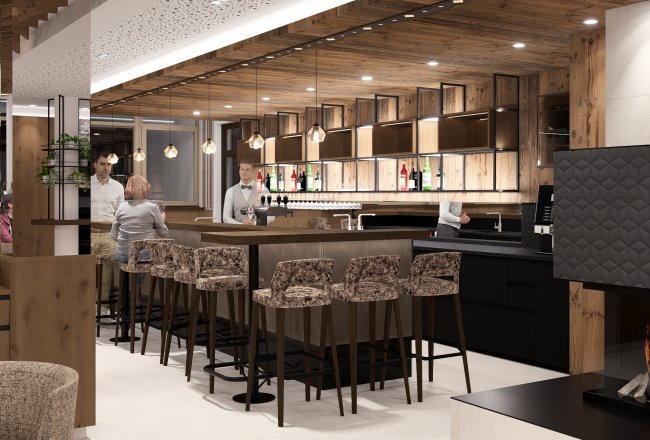 Die neue Hotelbar