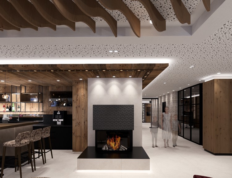 Ein gemütlicher Kamin für kalte Tage