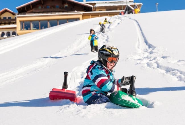 Zipflbob rennen bei eurem Winterurlaub in Filzmoos