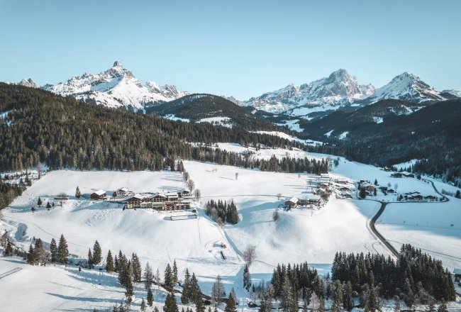 Hotel Neubergerhof im Winter