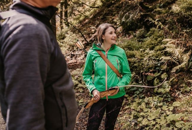 Bogenschießen am Neubergerhof