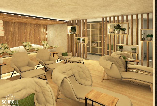 Der Ruheraum für die Erwachsenen