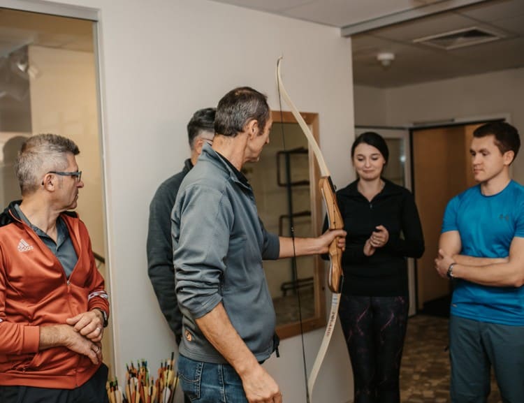 Kurze Einweisung in die Welt des Bogenschießens