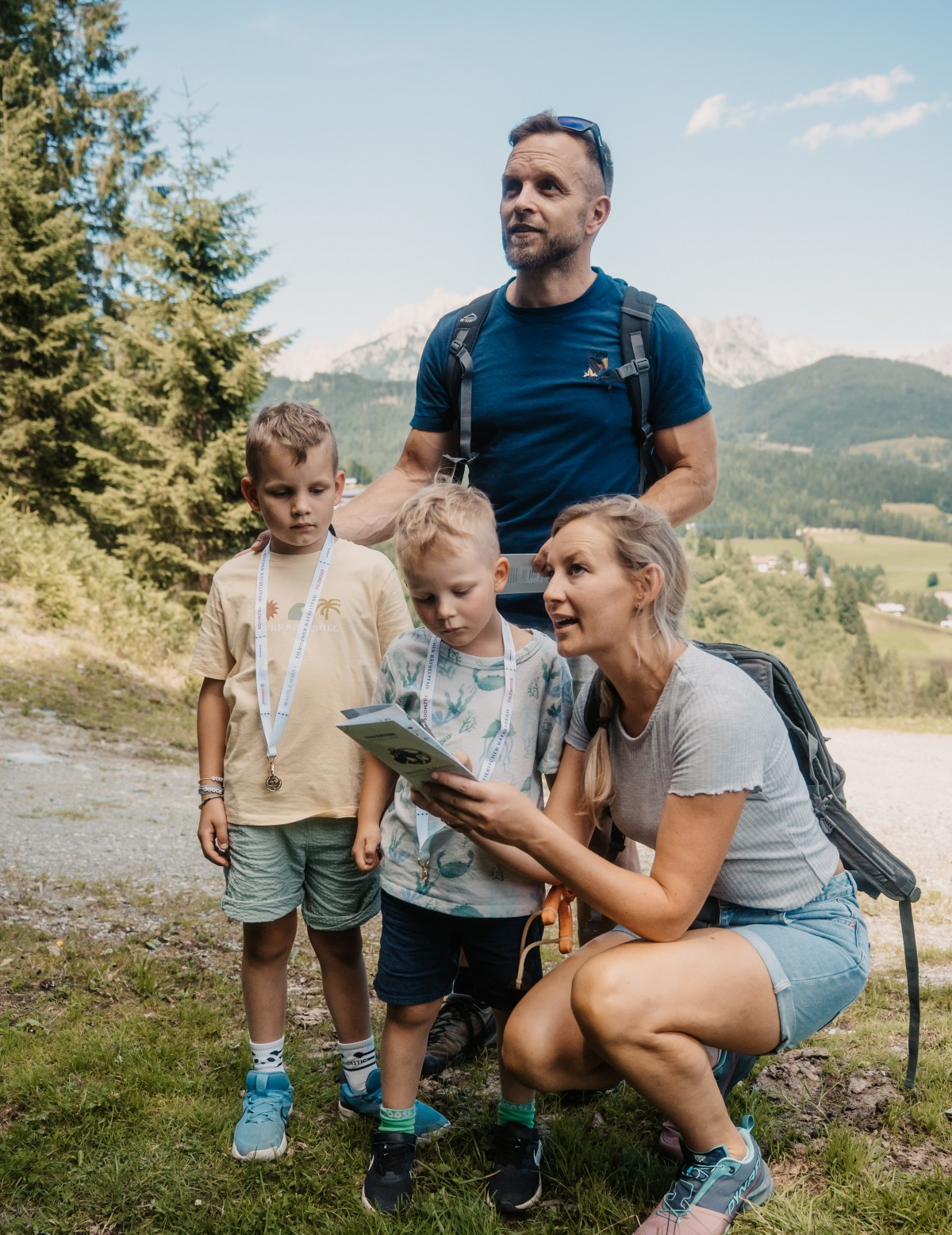 Sommerurlaub im Familienhotel in Filzmoos mit Kindern &copy; Roland Wimmer