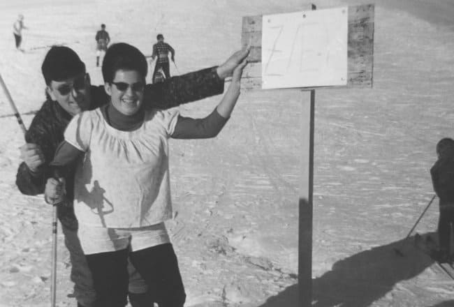Skifahren 1968