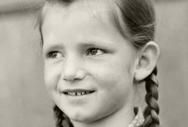 Eva in jungen Jahren