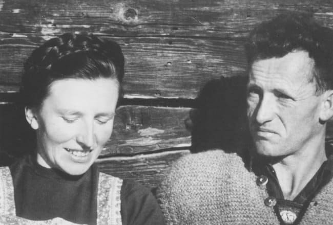 Oma Eva Reiter und Opa Sepp sen.