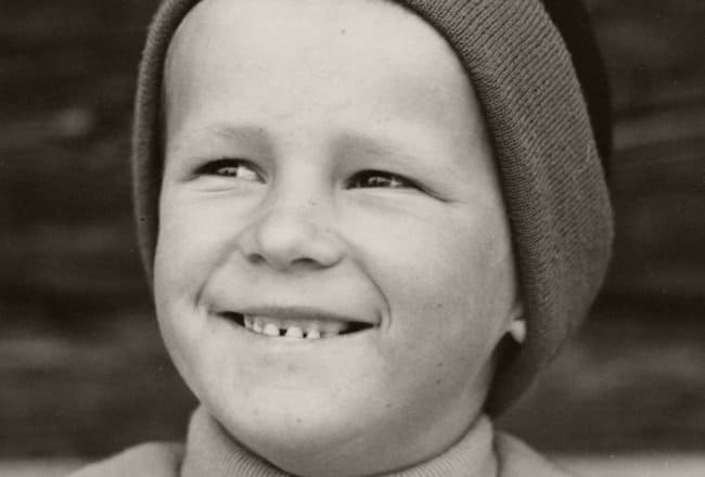 Sepp sen. in jungen Jahren