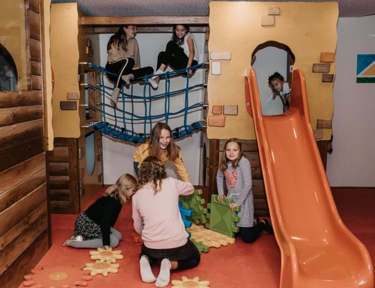  The soft play area in the children's area © Selina Flasch Photography