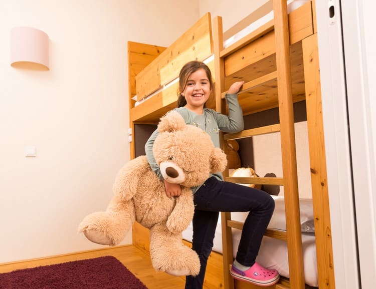 Wohnen mit Kind im Familienzimmer