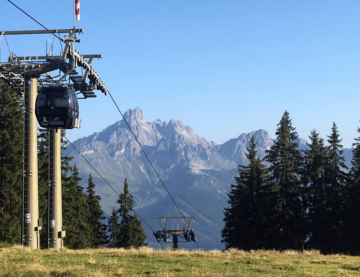 Die Papageno-Gondelbahn in Filzmoos © TVB Filzmoos