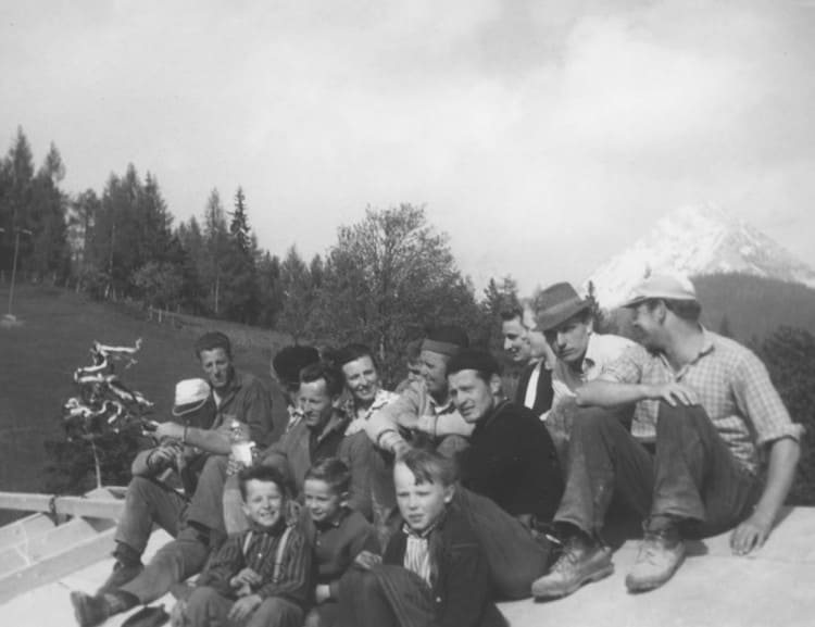 Richtfest oder Firstfeier, wie wir in Österreich sagen