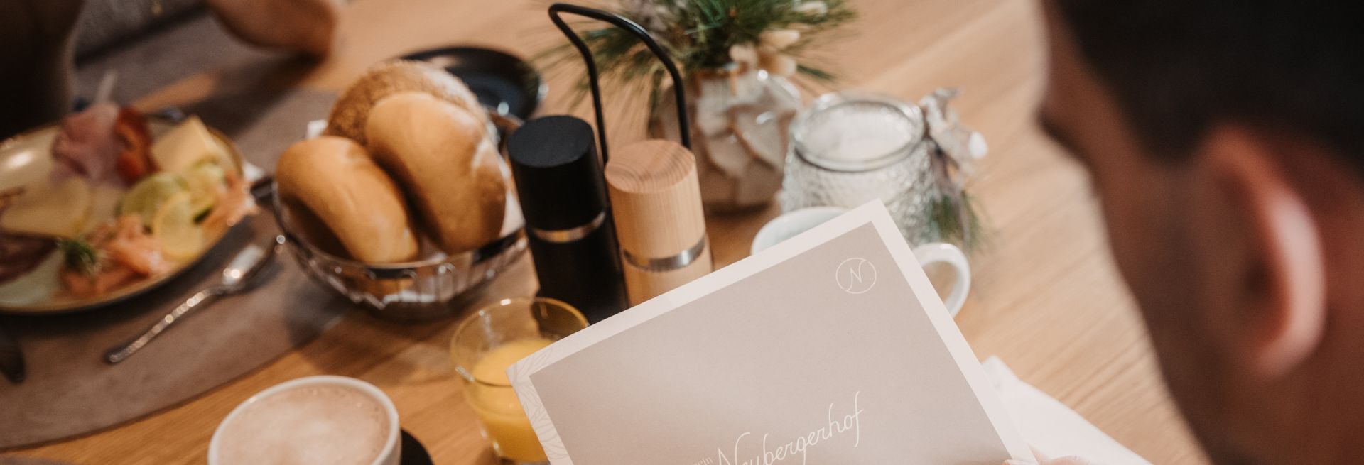 Das große Frühstücksbuffet