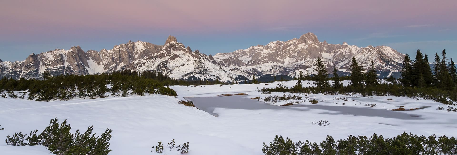 Schneeschuhwandern zum Gerzkopf im Winter