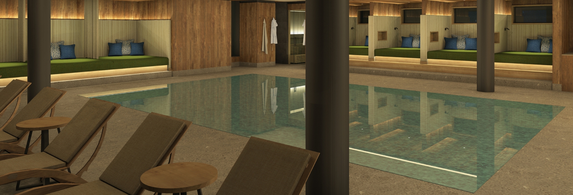  Swimming in the 4-star wellness hotel in Filzmoos