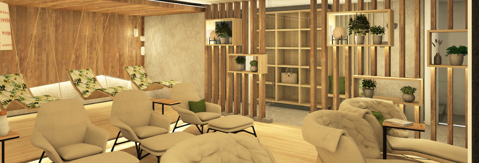Enjoy some quiet hours in our relaxation areas