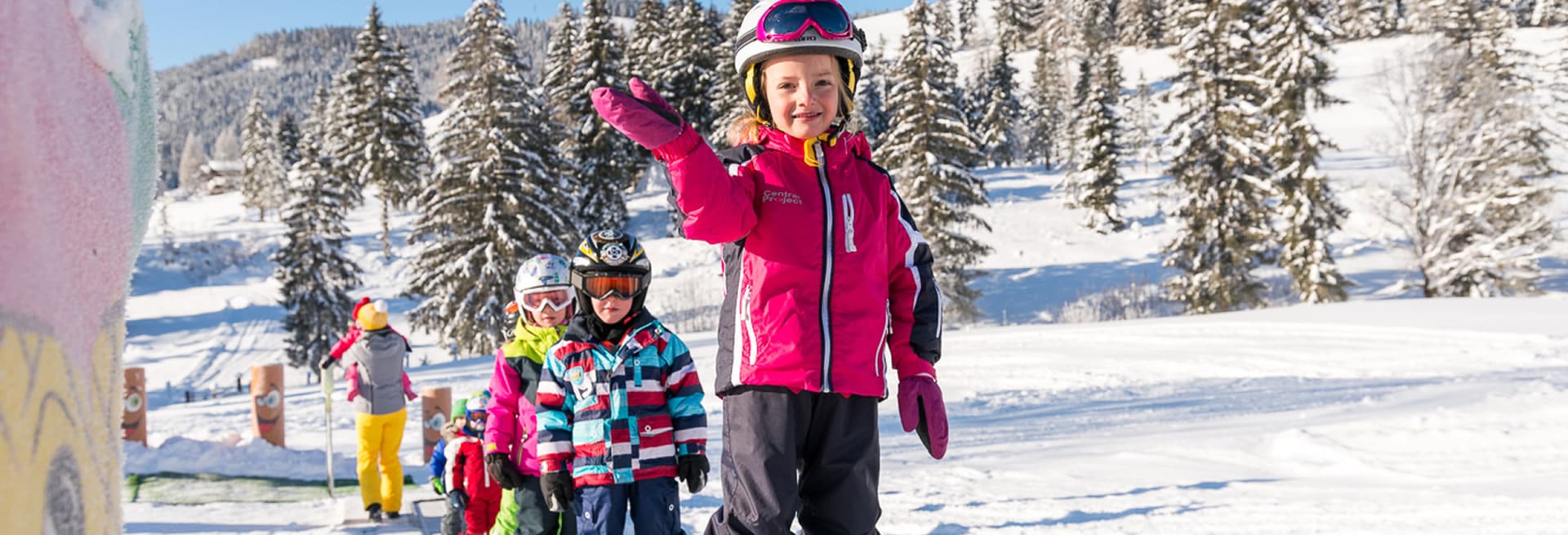  Learn to ski on a family holiday in Filzmoos