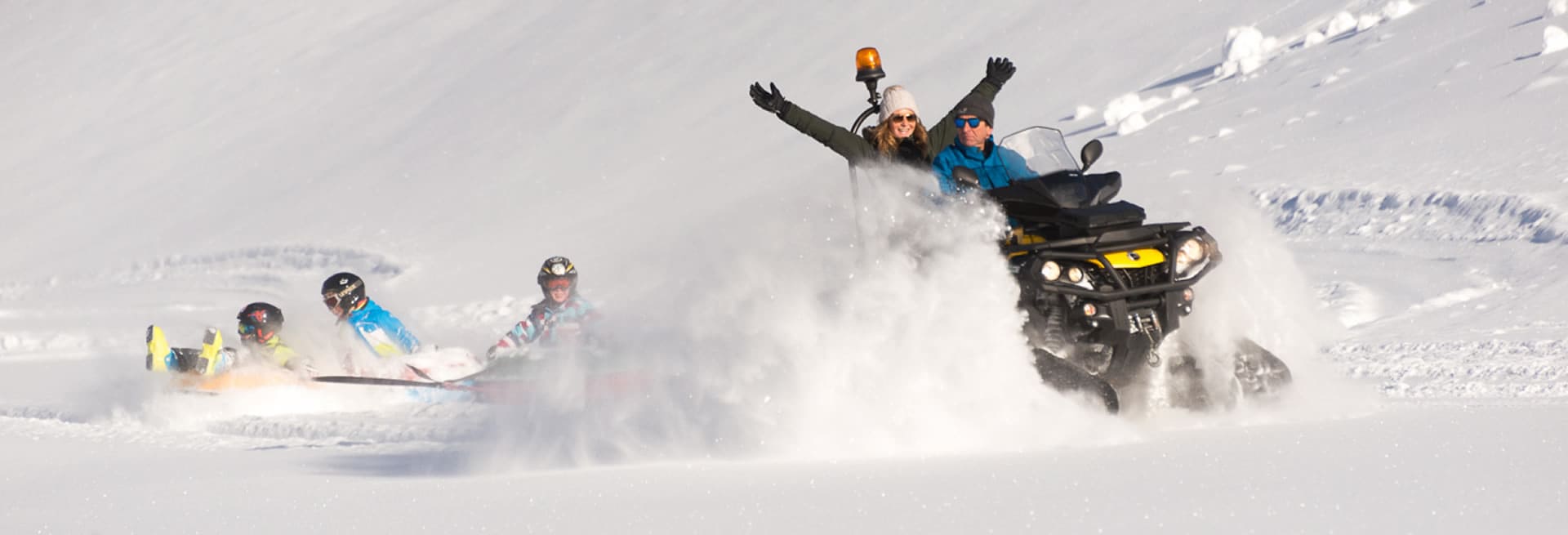 Snowtubing am Neubergerho
