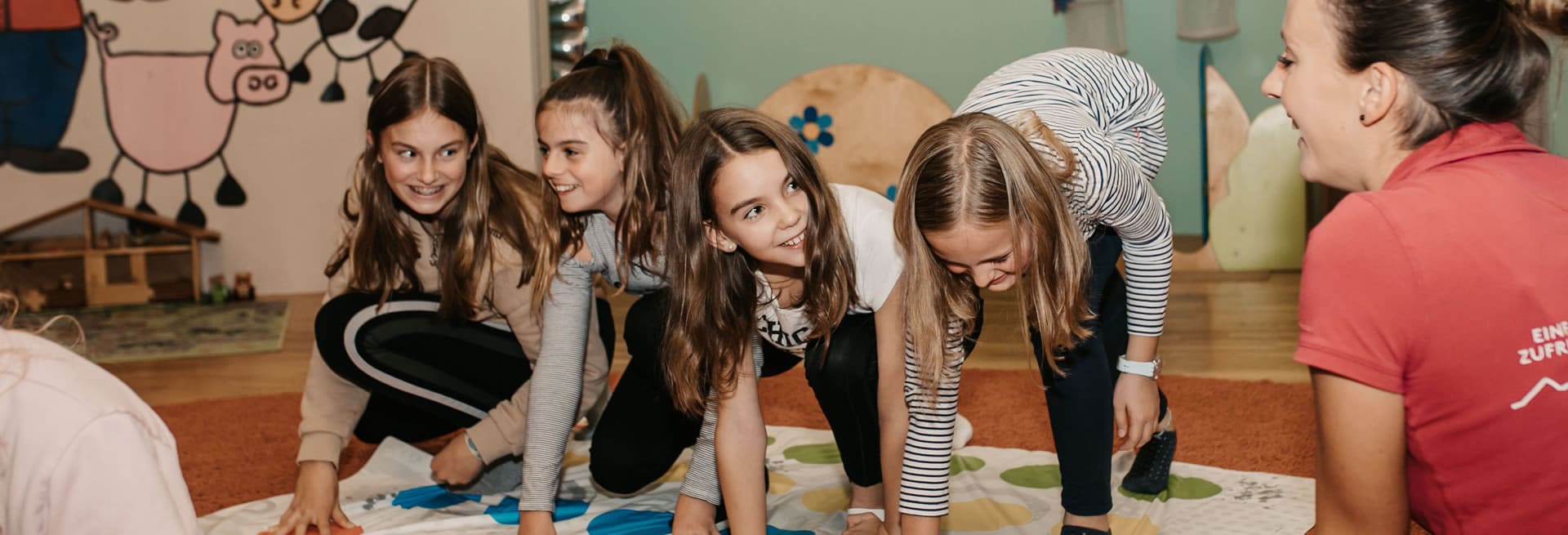  Playing in the WASTL children's club during the family holidays in the Salzburg region