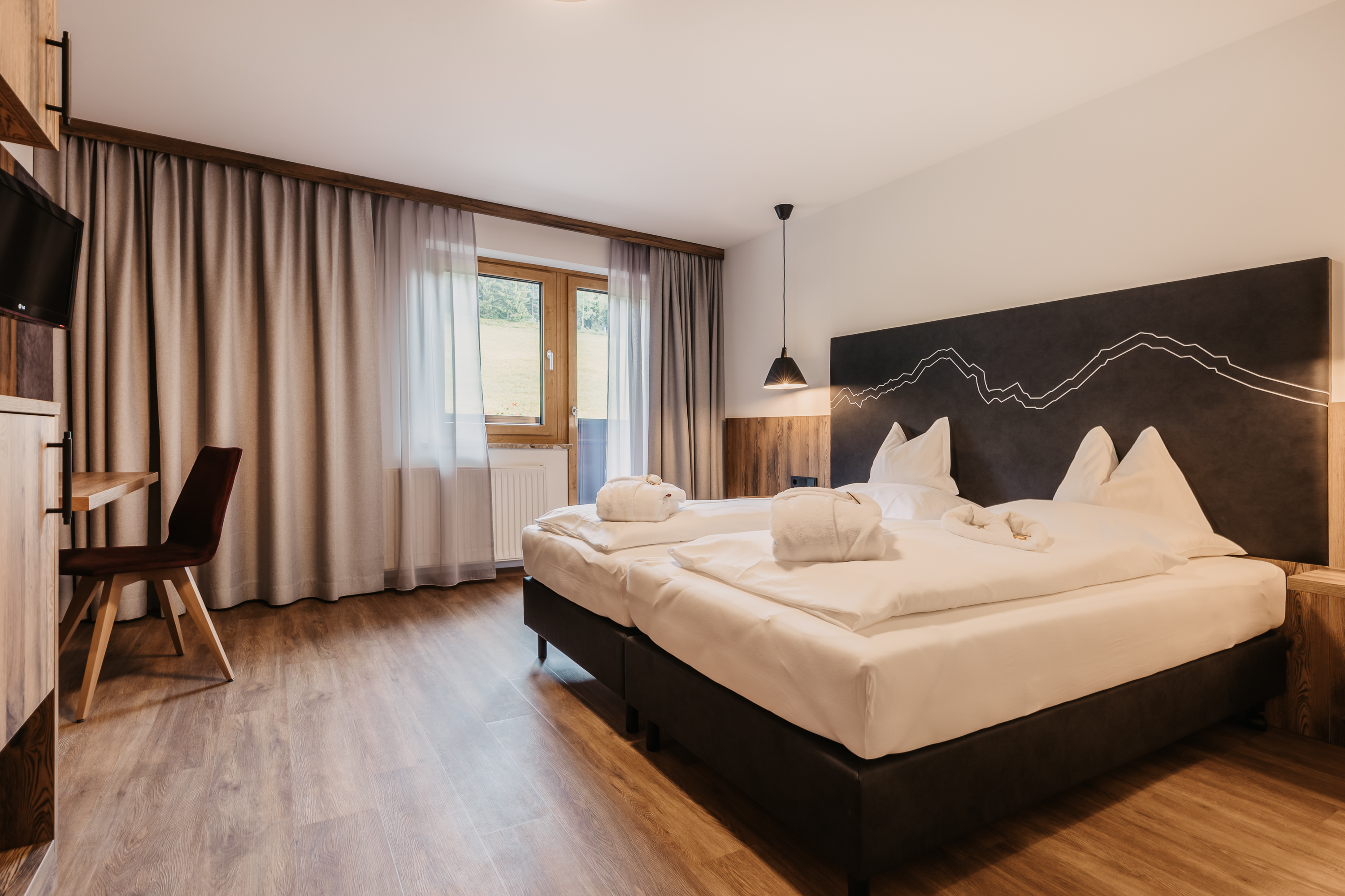 Die Stammhauszimmer im Neubergerhof