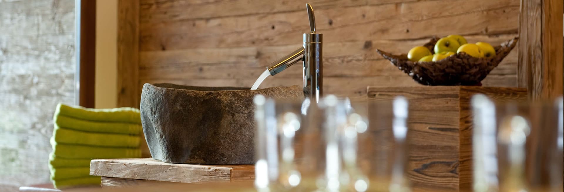 Liebevolle Details im SPA Bereich