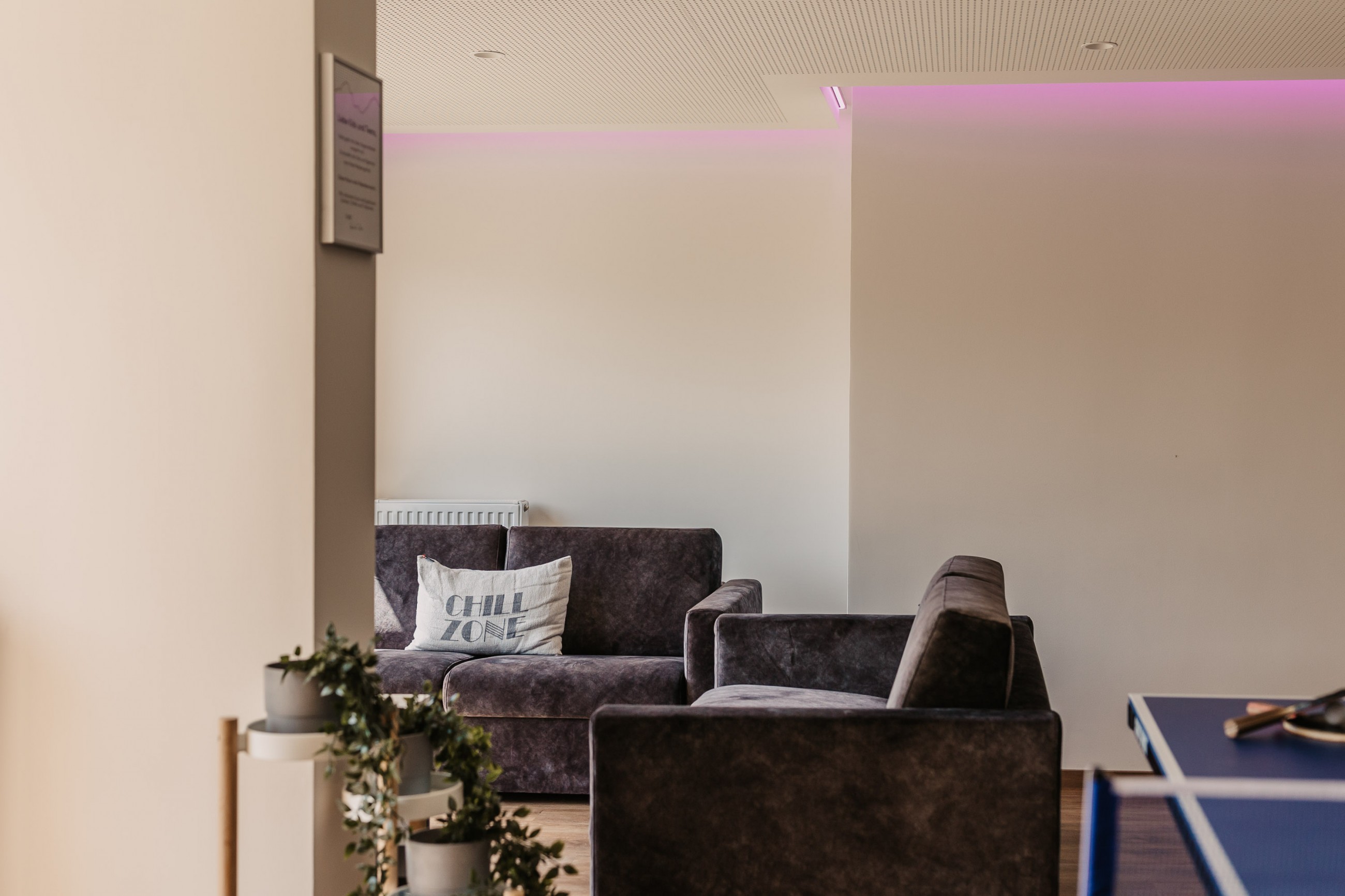 Gemütlich soll's auch sein