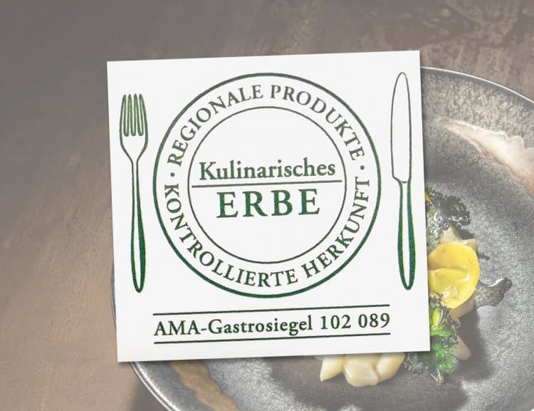 Wir sind ausgezeichnet mit dem AMA-Gastrosiegel.