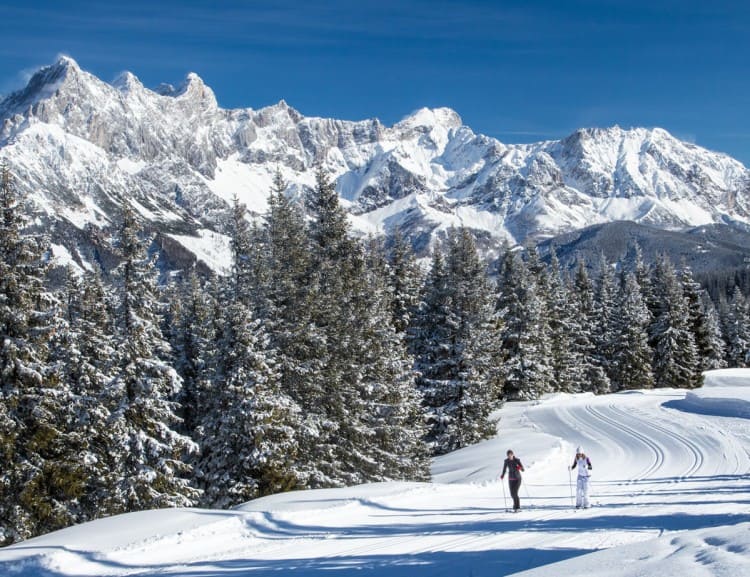 Die Höhenloipe am Rossbrand © Tourismusinformation Filzmoos