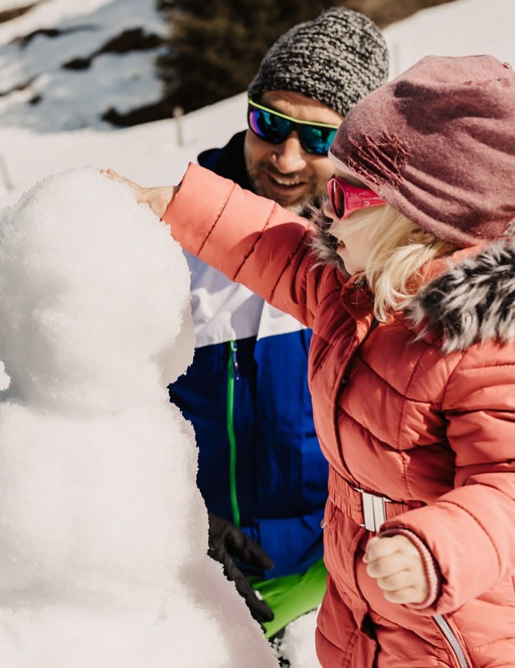 Schneemann bauen © Klaus Bauer