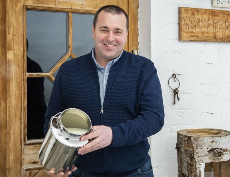  Fresh curd is made from fresh milk. © G.A.-Service