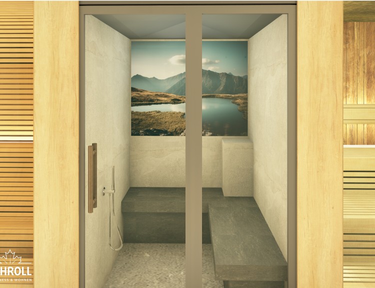 The steam bath at Neuberger NaturSpa