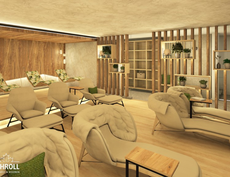 The relaxation room at Neuberger NaturSpa