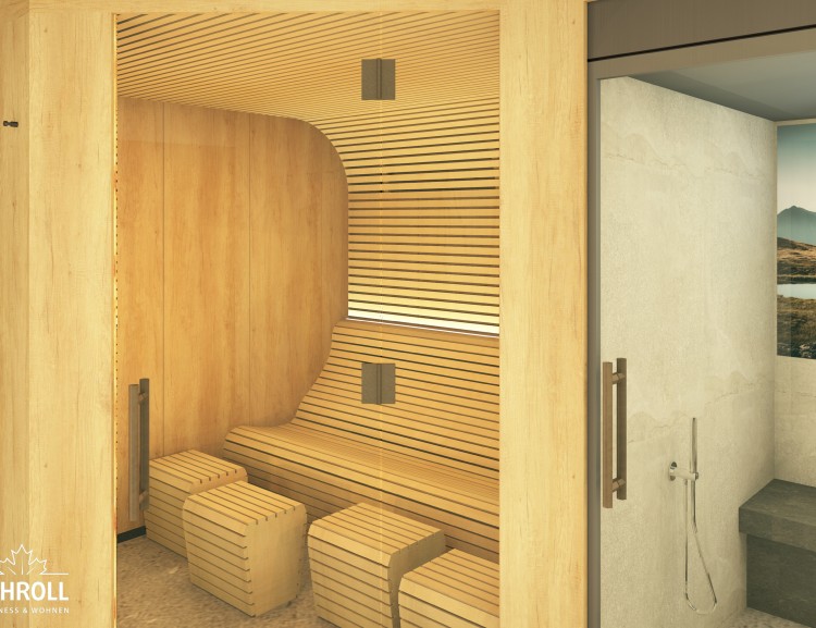 The salt sauna at Neuberger NaturSpa